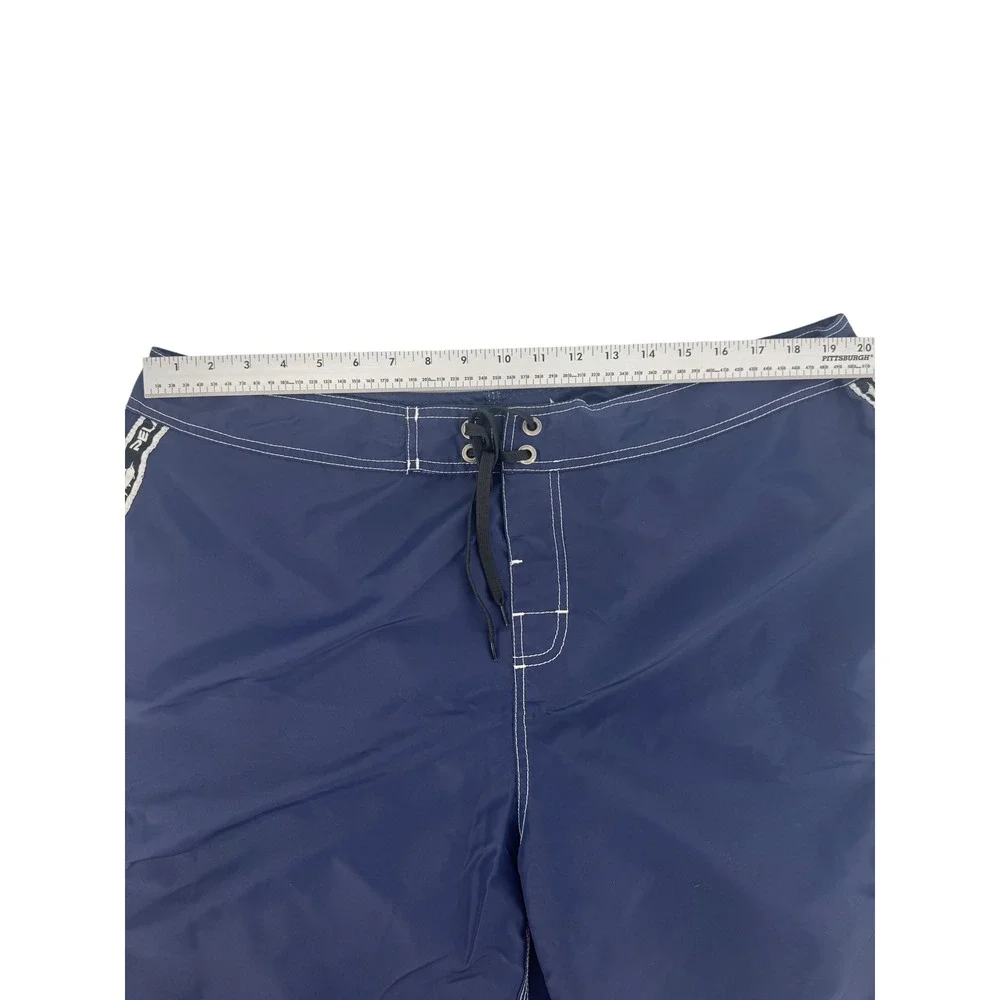 Pelagic Black Fin Shorts Mens 40 Navy Blue Board Shorts Fishing Cargo Style 201
